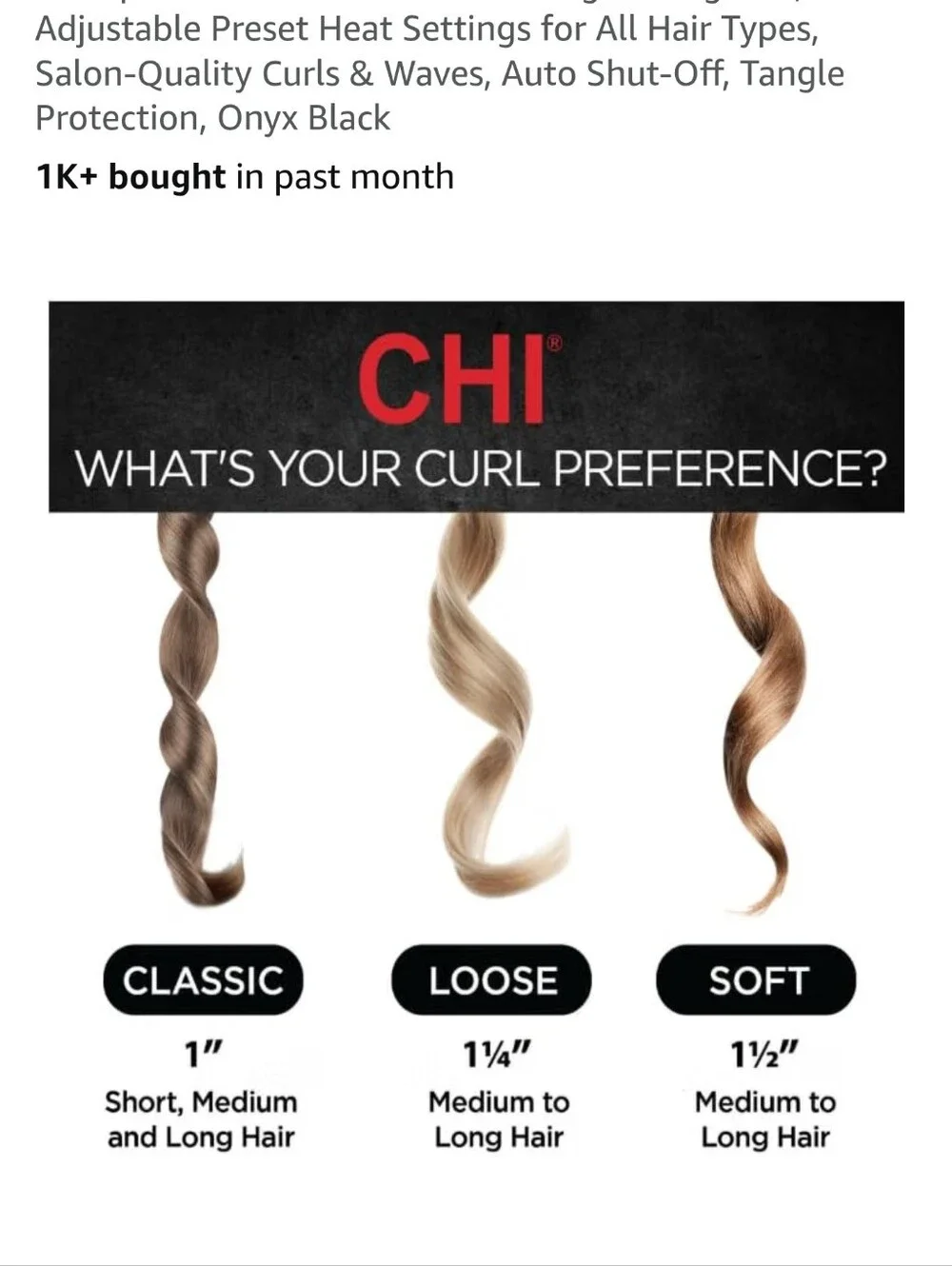 CHI Spin N Curl Rotating Curler